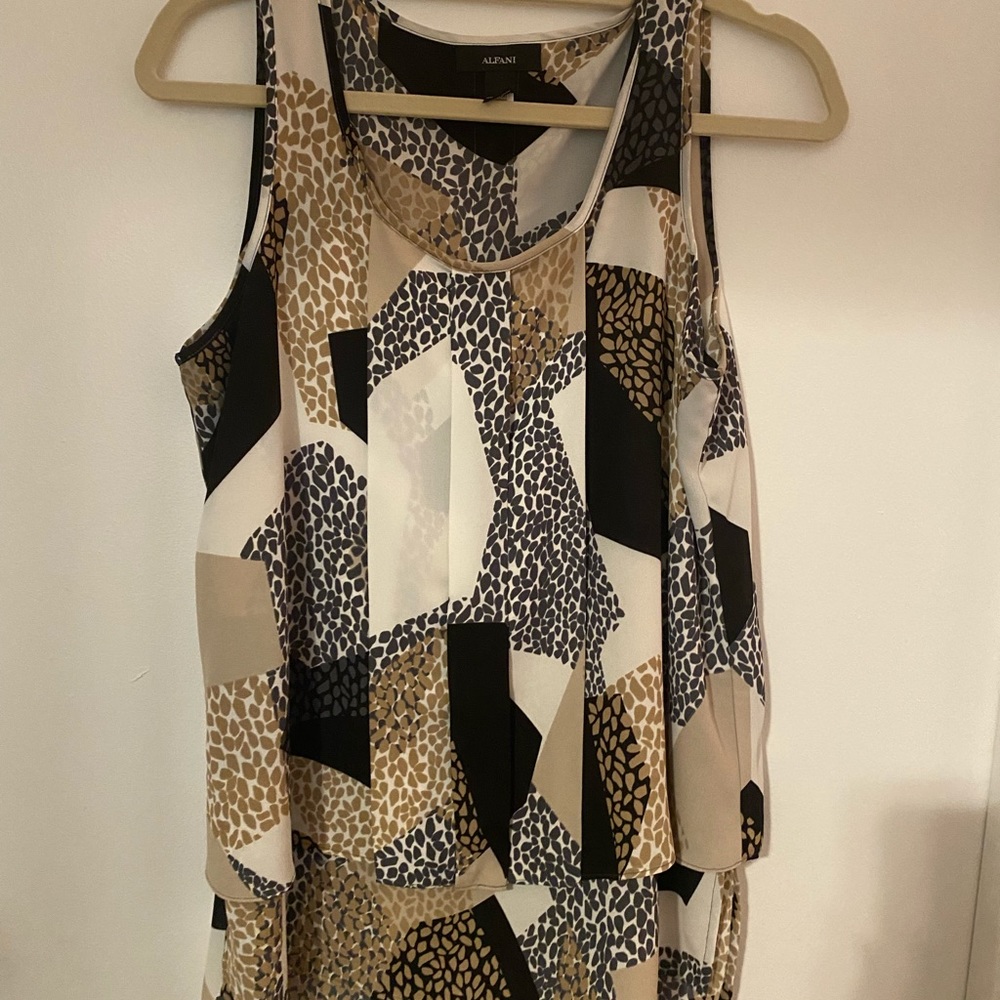 Alfani ruffle tank